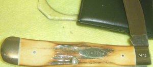 NKCA Club Knife   Single Blade 1979 Stag Trapper