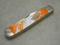 Case XX USA 2 Dot 9254 Orange Corelon Trapper Knife in Box Case XX USA 2 Dot 9254 Orange Corelon Trapper Knife in Box