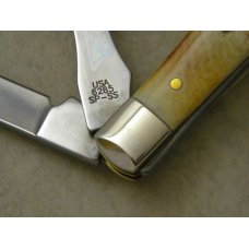 Case XX USA 2018 Burnt Amber Bone 6285 SS Doctors Knife NIB Case XX USA 2018 Burnt Amber Bone 6285 SS Doctors Knife NIB