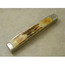 Case XX USA 2018 Burnt Amber Bone 6285 SS Doctors Knife NIB Case XX USA 2018 Burnt Amber Bone 6285 SS Doctors Knife NIB