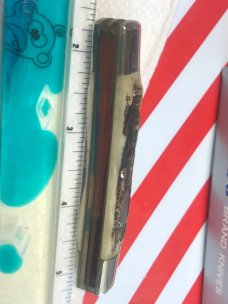 Vintage Early HAND MADE Bulldog 4 Blade Congress Kentucky Thorobred Horse Theme Knife +Derby Shield Vintage Early HAND MADE Bulldog 4 Blade Congress Kentucky Thorobred Horse Theme Knife +Derby Shield