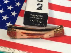 Parker (Japan) IMAI K-542 Lockback Pocket/Hunting Knife w/ a Bald Eagle Blade Etching - NOS Parker (Japan) IMAI K-542 Lockback Pocket/Hunting Knife w/ a Bald Eagle Blade Etching - NOS