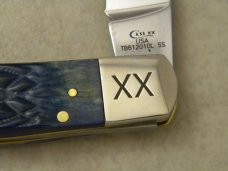 Case XX USA 2019 Tony Bose TB612010L Bone Tribal Lockback Knife NIB