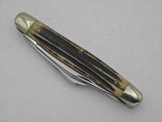 Queen Cutlery Queen Stainless, 4" stockman #9, Winterbottom bone handles, Queen Cutlery Queen Stainless, 4" stockman #9, Winterbottom bone handles,