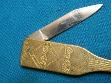 VINTAGE REMINGTON FIGURAL AD ADVERTISING COKE COCA COLA BOTTLE FOLDING POCKET JACK KNIFE KNIVES OLD VINTAGE REMINGTON FIGURAL AD ADVERTISING COKE COCA COLA BOTTLE FOLDING POCKET JACK KNIFE KNIVES OLD