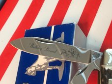Vintage Bulldog Brand Scout Knife /Utility/Camp w Great Matching Stag Handles -NOS & Mint Vintage Bulldog Brand Scout Knife /Utility/Camp w Great Matching Stag Handles -NOS & Mint