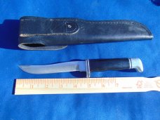 Vintage Buck USA 105 Fixed Blade Knife W/ Original Buck Sheath. Tang Stamp 1972-86. Very Sharp!!! Vintage Buck USA 105 Fixed Blade Knife W/ Original Buck Sheath. Tang Stamp 1972-86. Very Sharp!!!