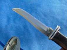 Vintage Buck USA 105 Fixed Blade Knife W/ Original Buck Sheath. Tang Stamp 1972-86. Very Sharp!!! Vintage Buck USA 105 Fixed Blade Knife W/ Original Buck Sheath. Tang Stamp 1972-86. Very Sharp!!!