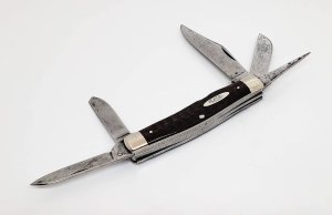 CASE TESTED XX (1920-40)  6592 Greenbone   5 Blade Stockman Knife ULTRA RARE 