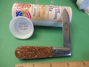 Great Eastern Tidioute Rose Gold Acrylic Barlow Pattern # 152121