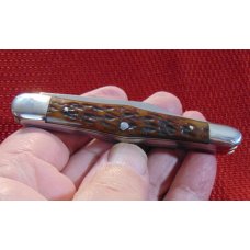 VINTAGE USED OLD E.C. SIMMONS KEEN KUTTER ST. LOUIS WHITTER # 8316 KNIFE BONE 1870/1940 VINTAGE USED OLD E.C. SIMMONS KEEN KUTTER ST. LOUIS WHITTER # 8316 KNIFE BONE 1870/1940
