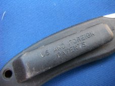 Vintage Discontinued Spyderco knives Rescue Knife.  SPYDERCO Seki  JAPAN,  FULL SERRATED EDGE