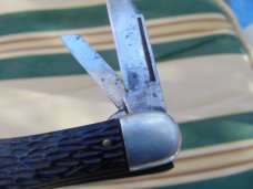 Vintage 3 Blade ULSTER USA Stockman Pocket Knife Jigged Handles. Vintage 3 Blade ULSTER USA Stockman Pocket Knife Jigged Handles.