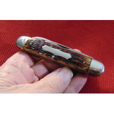 VINTAGE OLD CATTARAUGUS CUTLERY CO. # 22919 BIG CIGAR JACK KNIFE 1886/1963 VINTAGE OLD CATTARAUGUS CUTLERY CO. # 22919 BIG CIGAR JACK KNIFE 1886/1963
