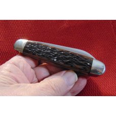 VINTAGE OLD CATTARAUGUS CUTLERY CO. # 22919 BIG CIGAR JACK KNIFE 1886/1963 VINTAGE OLD CATTARAUGUS CUTLERY CO. # 22919 BIG CIGAR JACK KNIFE 1886/1963