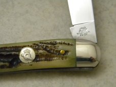 Queen Cutlery Co. Titusville PA #20 Bone Toothpick Knife in Box Queen Cutlery Co. Titusville PA #20 Bone Toothpick Knife in Box