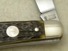 Boker Tree Brand Solingen, Germany 8573 Bone Stockman Knife in Box Boker Tree Brand Solingen, Germany 8573 Bone Stockman Knife in Box