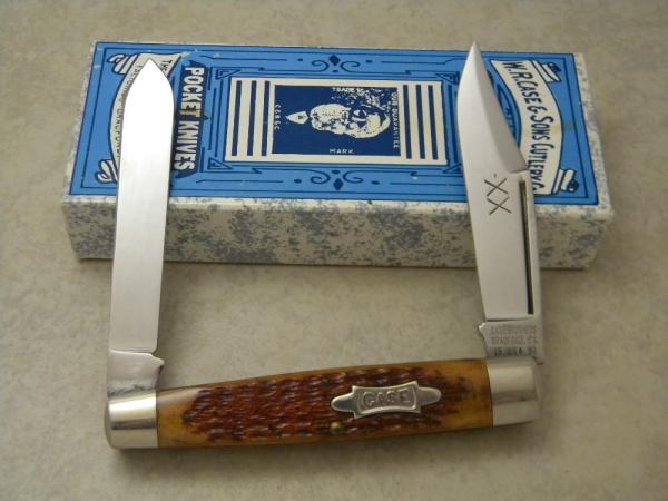 Case Classic 1990 Bone 62075SP Moose Knife - NIB