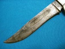 VINTAGE AMERICAN KNIFE CO GERMANY SABRE SOLINGEN 142 FIXED BLADE HUNTING SKINNING KNIVES OLD