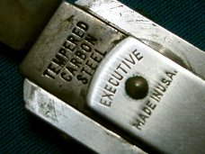 VINTAGE EXECUTIVE USA POCKET WATCH FOB FOLDING POCKET KNIFE KNIVES OLD VINTAGE EXECUTIVE USA POCKET WATCH FOB FOLDING POCKET KNIFE KNIVES OLD