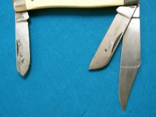 VINTAGE SEARS CRAFTSMAN USA 95045 3 BLADE STOCKMAN FOLDING POCKET JACK KNIFE KNIVES OLD
