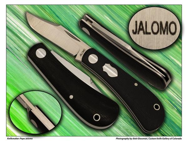 Pepe Jalomo – Lanny’s Clip – Micarta Pepe Jalomo – Lanny’s Clip – Micarta