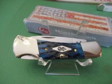 Case XX 2018 Ocean Blue Lock Back Pattern # 61225L Case XX 2018 Ocean Blue Lock Back Pattern # 61225L