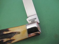 Case XX 1979 Bradford Centennial Stag Moose Pattern # 5275 SP Case XX 1979 Bradford Centennial Stag Moose Pattern # 5275 SP