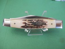 Case XX 1979 Bradford Centennial Stag Moose Pattern # 5275 SP Case XX 1979 Bradford Centennial Stag Moose Pattern # 5275 SP