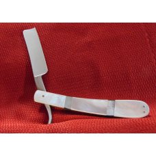 PARKER CUT. CO. THE AMERICAN FELLOWSHIP STRIGHT RAZOR GENUINE PEARL c1979/1983 RARE PARKER CUT. CO. THE AMERICAN FELLOWSHIP STRIGHT RAZOR GENUINE PEARL c1979/1983 RARE