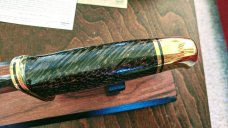 Buck 119 Custom limited edition Palm wood & chip flint blade *BNIB & pristine*