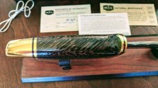Buck 119 Custom limited edition Palm wood & chip flint blade *BNIB & pristine*