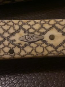 2006 Case XX USA Antique Rattle Snake Bone Barlow 620091/2 SS With Scrolled Bolster New In Tin 2006 Case XX USA Antique Rattle Snake Bone Barlow 620091/2 SS With Scrolled Bolster New In Tin