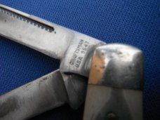 Old Crafty Craftsman 3 Blade Stokman Folding Pocket Knife 9547 Sawcut 4" Handle. MADE IN THE USA!!! Old Crafty Craftsman 3 Blade Stokman Folding Pocket Knife 9547 Sawcut 4" Handle. MADE IN THE USA!!!