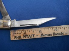 Old Crafty Craftsman 3 Blade Stokman Folding Pocket Knife 9547 Sawcut 4" Handle. MADE IN THE USA!!! Old Crafty Craftsman 3 Blade Stokman Folding Pocket Knife 9547 Sawcut 4" Handle. MADE IN THE USA!!!