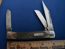 Old Crafty Craftsman 3 Blade Stokman Folding Pocket Knife 9547 Sawcut 4" Handle. MADE IN THE USA!!! Old Crafty Craftsman 3 Blade Stokman Folding Pocket Knife 9547 Sawcut 4" Handle. MADE IN THE USA!!!