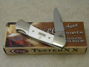 Case XX USA 2010 41225L White Lockback Knife NIB