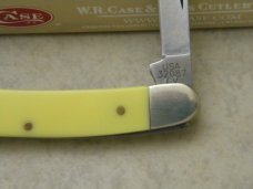Case XX USA 2018 Yellow 32087 CV Serpentine Pen Knife NIB Case XX USA 2018 Yellow 32087 CV Serpentine Pen Knife NIB