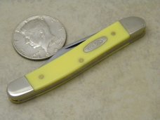 Case XX USA 2018 Yellow 32087 CV Serpentine Pen Knife NIB Case XX USA 2018 Yellow 32087 CV Serpentine Pen Knife NIB