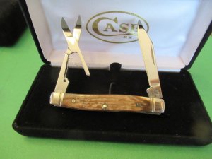 Case XX 2007 Fossilized Mammoth Ivory Pen  Pattern # I233 SC SS