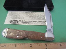 Case XX 2007 Fossilized Mammoth Ivory CopperLock Pattern # I1749 L SS Case XX 2007 Fossilized Mammoth Ivory CopperLock Pattern # I1749 L SS