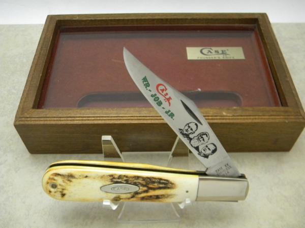 Case XX Stainless USA 1 Dot (1979) Stag 5143 SSP Case Founders Daddy Barlow Knife Case XX Stainless USA 1 Dot (1979) Stag 5143 SSP Case Founders Daddy Barlow Knife