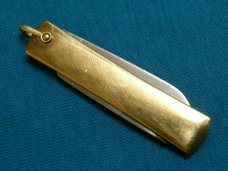 VINTAGE OMD USA LOBSTER CLASP FOLDING POCKET WATCH FOB PEN KNIFE KNIVES OLD VINTAGE OMD USA LOBSTER CLASP FOLDING POCKET WATCH FOB PEN KNIFE KNIVES OLD