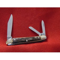 GUTMANN GERMANY WHITTLER KNIFE BLACK FOREST EXPLORER STAG/ANTLER 1970'S GUTMANN GERMANY WHITTLER KNIFE BLACK FOREST EXPLORER STAG/ANTLER 1970'S