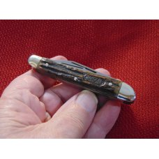 GUTMANN GERMANY WHITTLER KNIFE BLACK FOREST EXPLORER STAG/ANTLER 1970'S GUTMANN GERMANY WHITTLER KNIFE BLACK FOREST EXPLORER STAG/ANTLER 1970'S