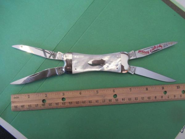 Fight'N Rooster  1995  Pearl Dogbone Muskrat  1 of 100