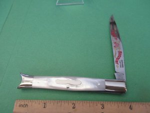 Fight'N Rooster 1995 Pearl Fish Tail Folder  1 of 100 