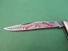 Fight'N Rooster 1995 Pearl Fish Tail Folder  1 of 100 
