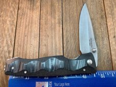 Mcusta Tactility Elite Black Linen Micarta VG-10 San Mai Blade Mcusta Tactility Elite Black Linen Micarta VG-10 San Mai Blade
