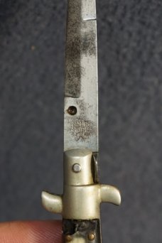 ++ Vintage RARE MAURO MARIO ITALY 3" Stiletto Switchblade Pocket Knife ++ ++ Vintage RARE MAURO MARIO ITALY 3" Stiletto Switchblade Pocket Knife ++